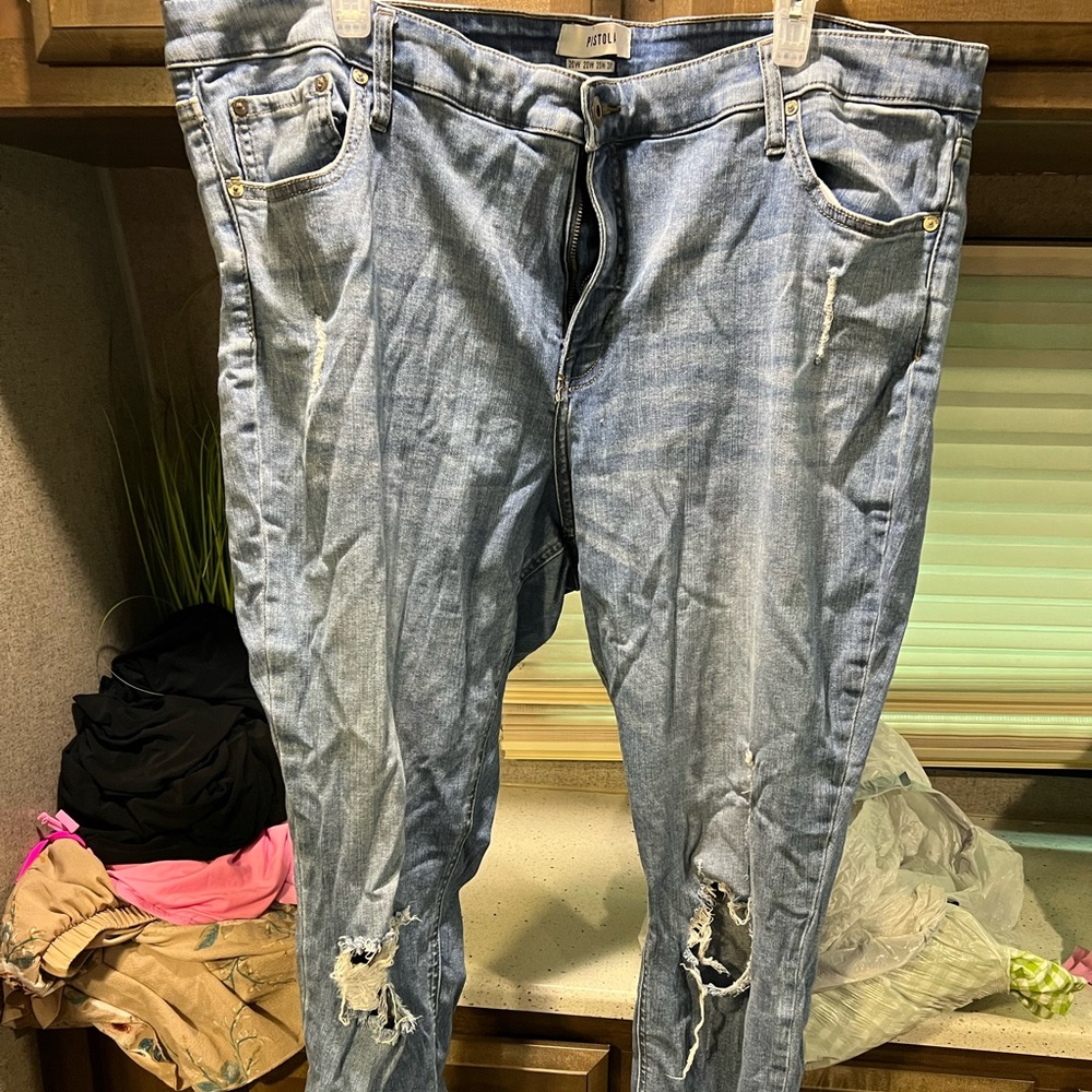 Plus skinny jeans